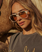 Bellah Classic Aviator Sunglasses