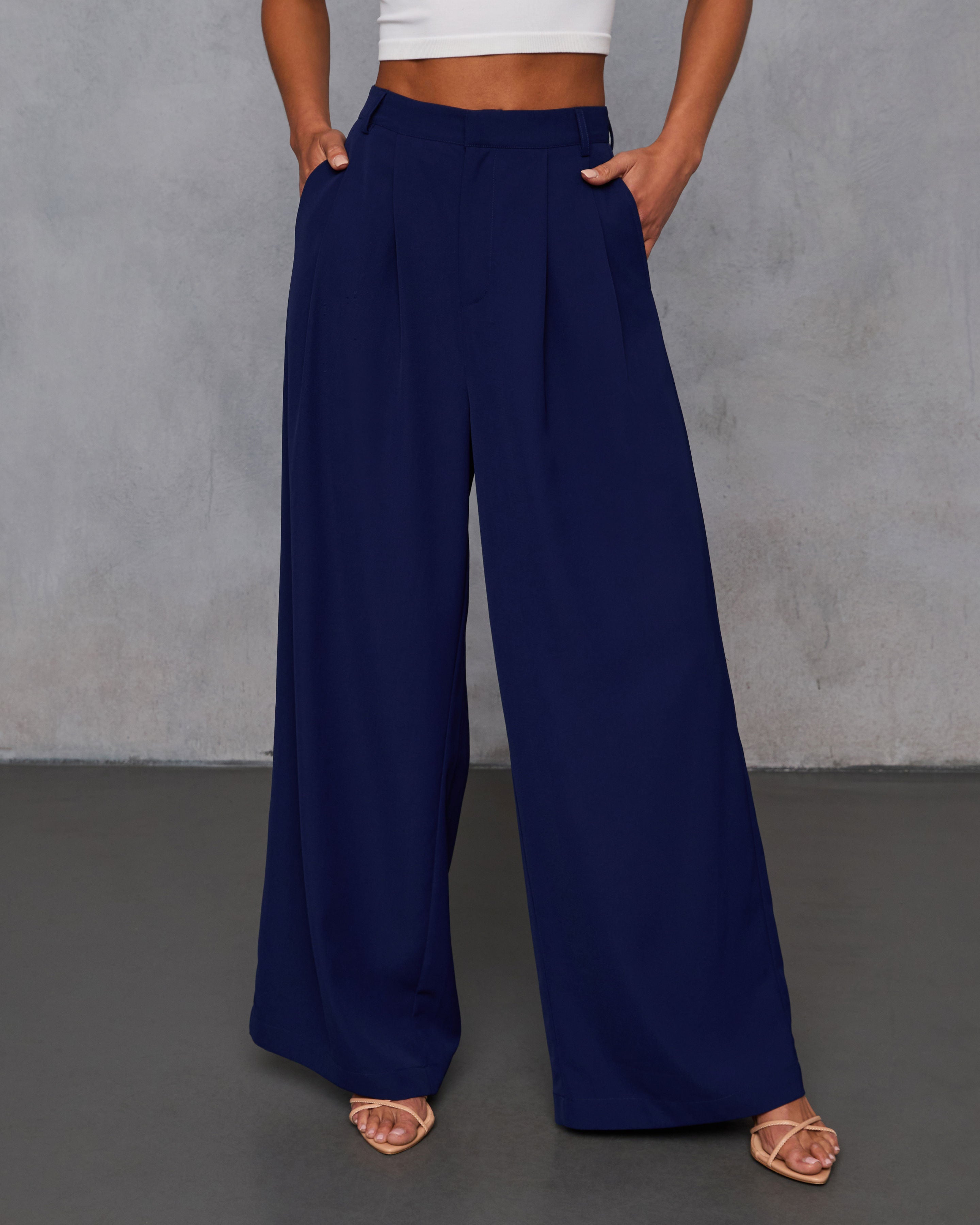 Madrigal Pocketed Wide Leg Pants