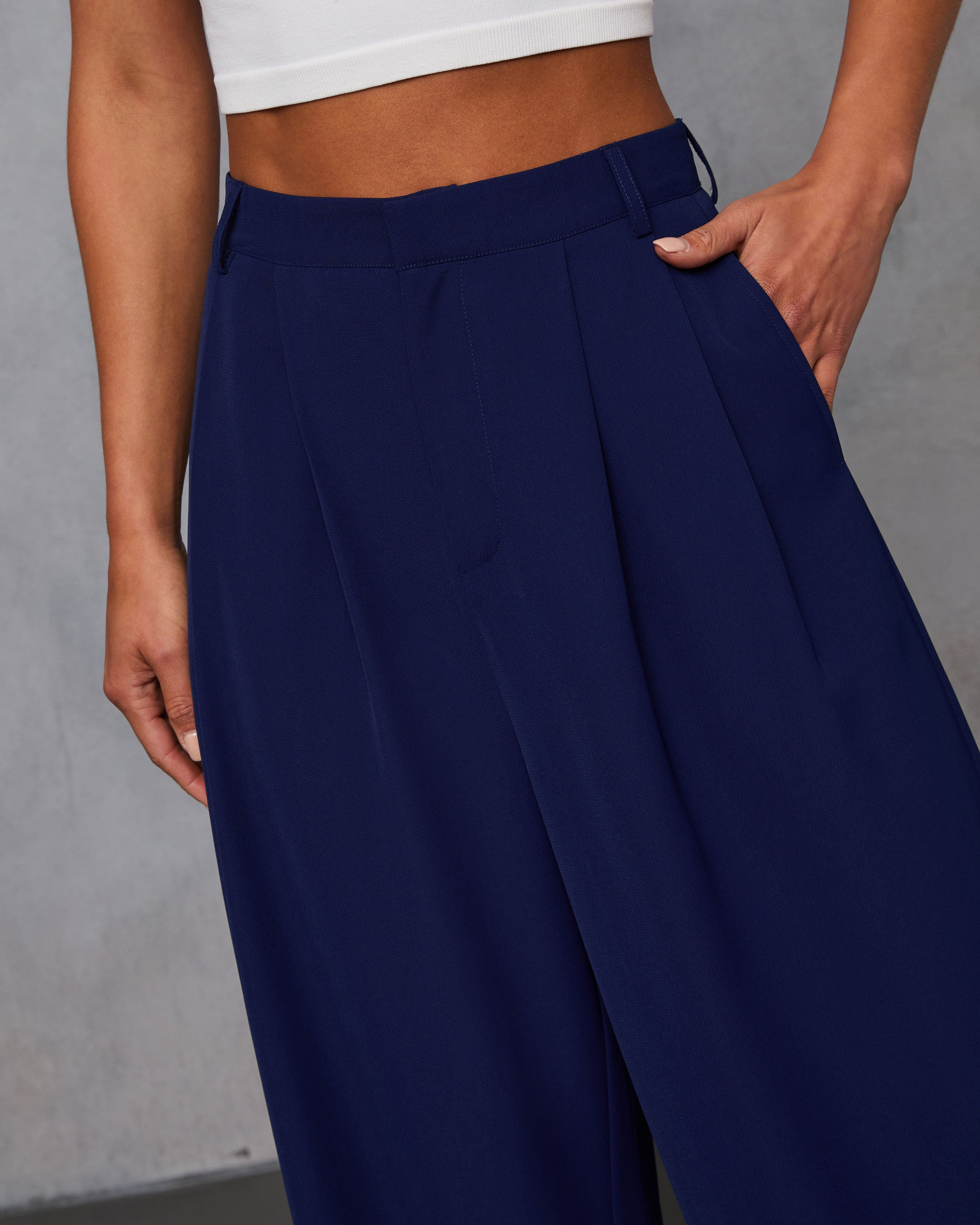 Madrigal Pocketed Wide Leg Pants