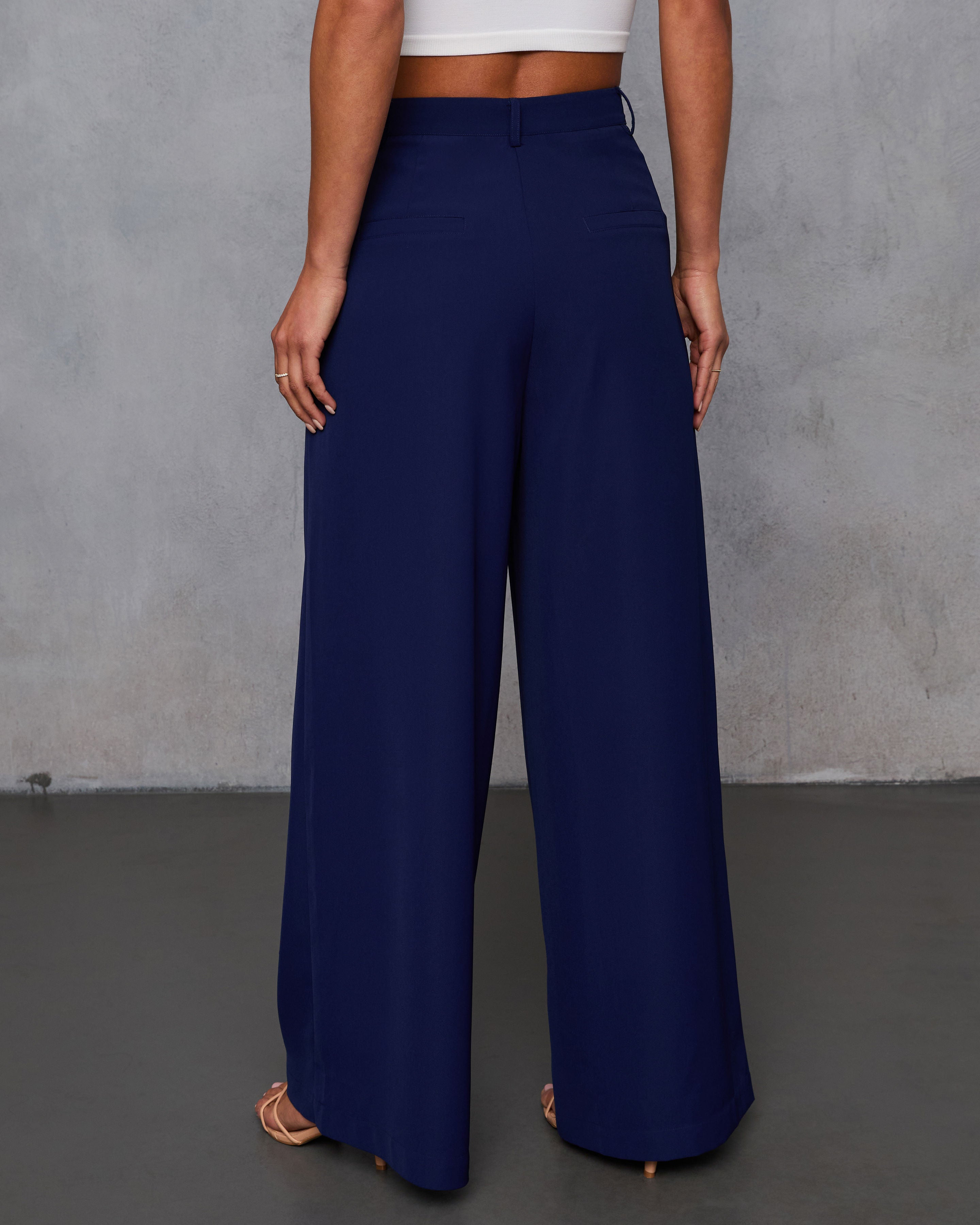 Madrigal Pocketed Wide Leg Pants