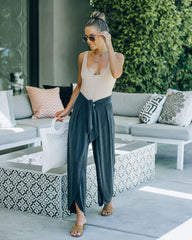 Grenada Tie Front Modal Blend Pants