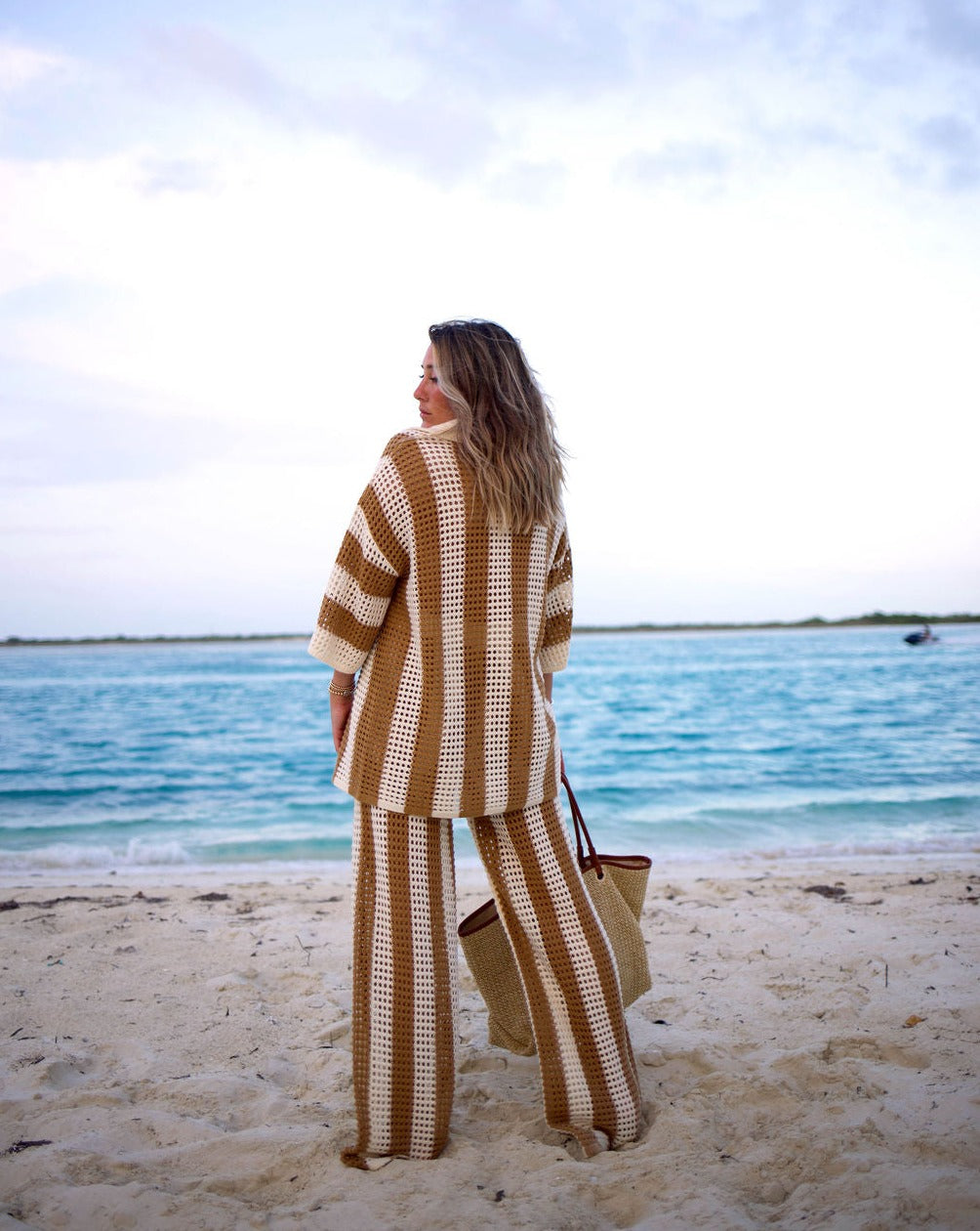 Bradley Crochet Wide Leg Cover Up Pants