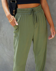 Hey Jane Drawstring Cargo Joggers